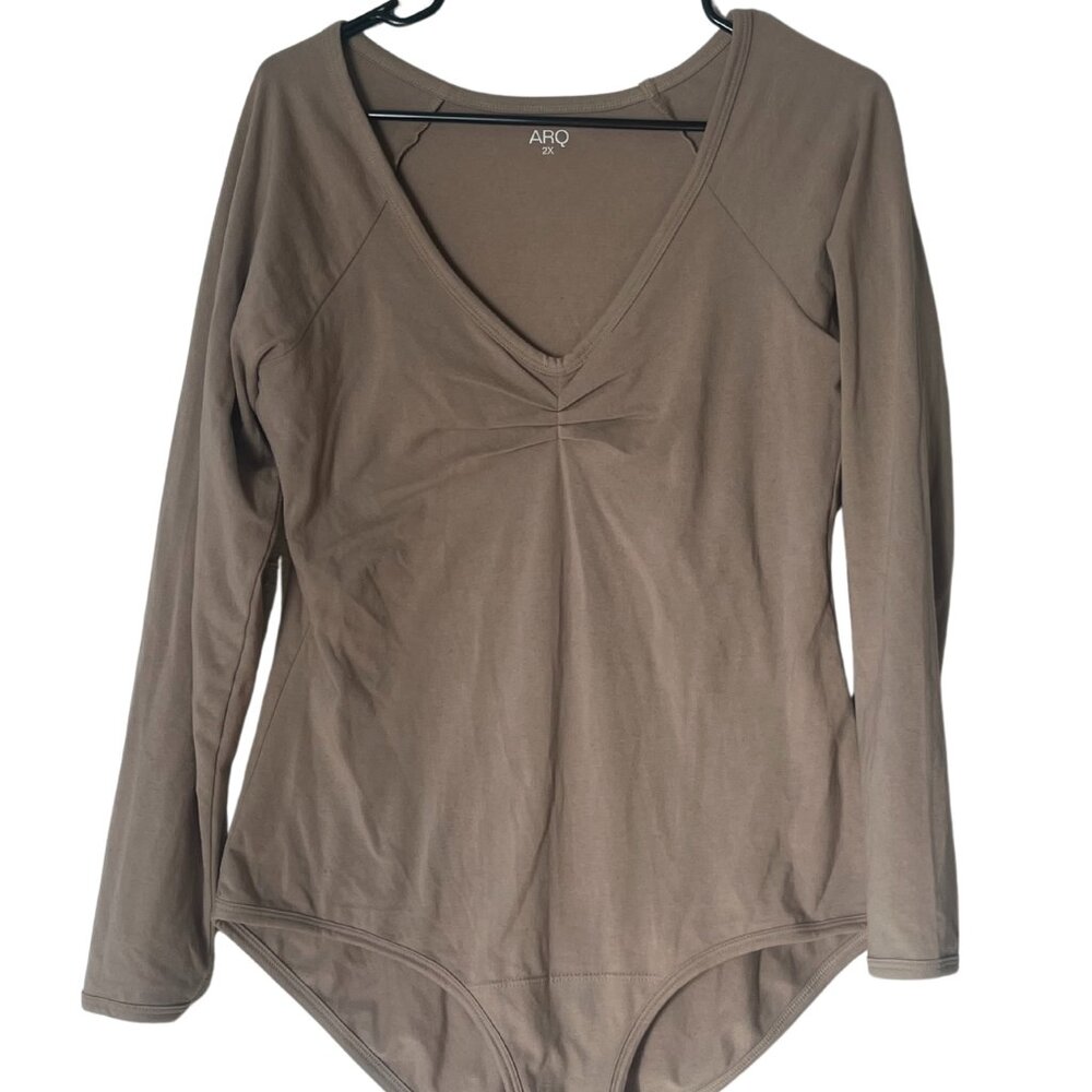 Arq Women's Cream Paloma Bodysuit